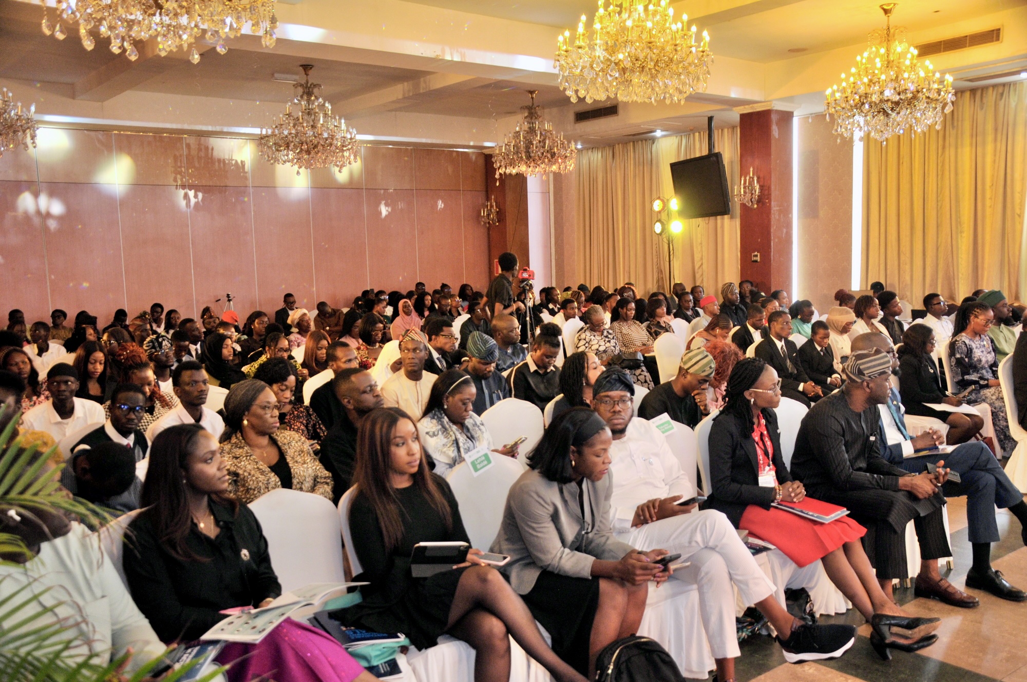 STS event — delegates in discussion
