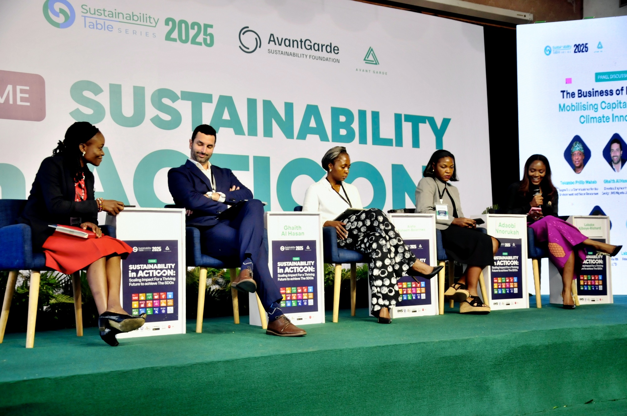 STS event — delegates in discussion